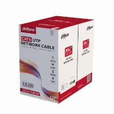 Bobina Dahua Technology Pfm923i-6un-c Cat6, 305 M, U/utp (utp), Blanco